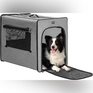 PETSFIT Dog Travel Crate, Soft Dog Crate - Large - BNIB